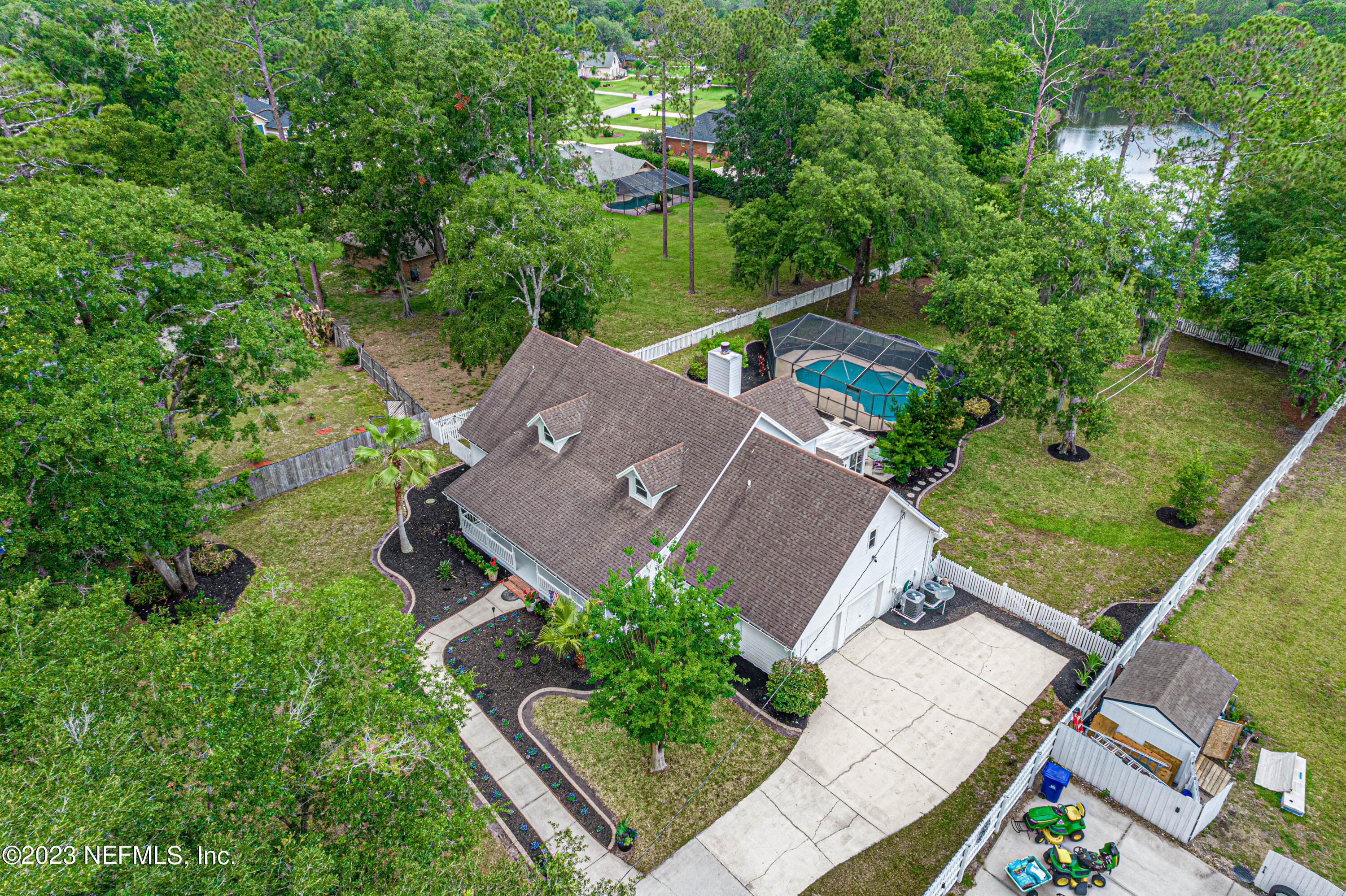 520 Roberts Road St. Johns, FL 32259 - Photo 64 of 81 an aerial view of a house