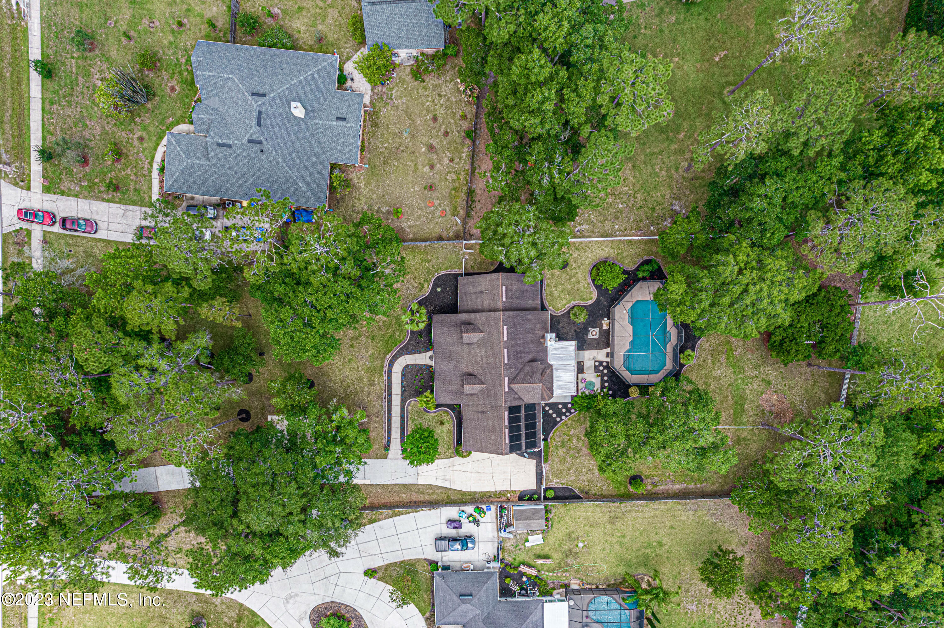 520 Roberts Road St. Johns, FL 32259 - Photo 74 of 81 an aerial view of a house with an outdoor space