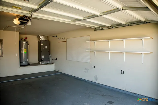 a view of storage and utility room