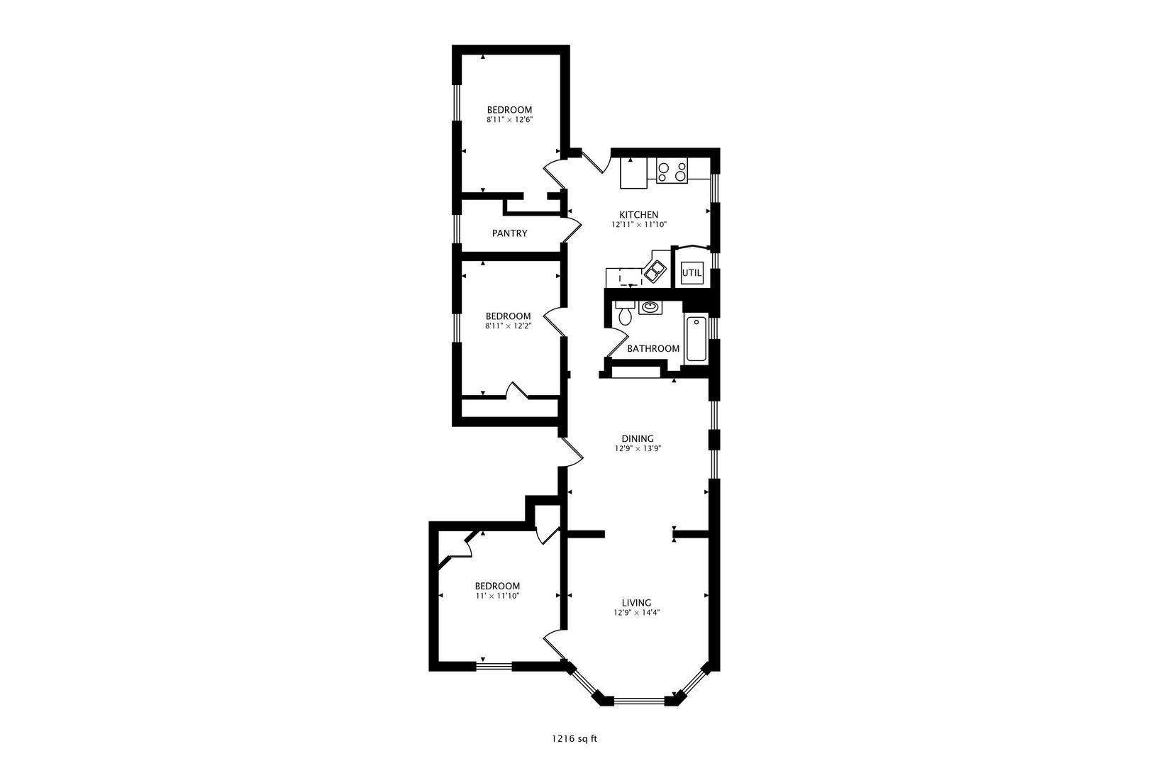 1646 West Byron Street, Unit 2F Chicago, IL 60613 - Photo 4 of 23