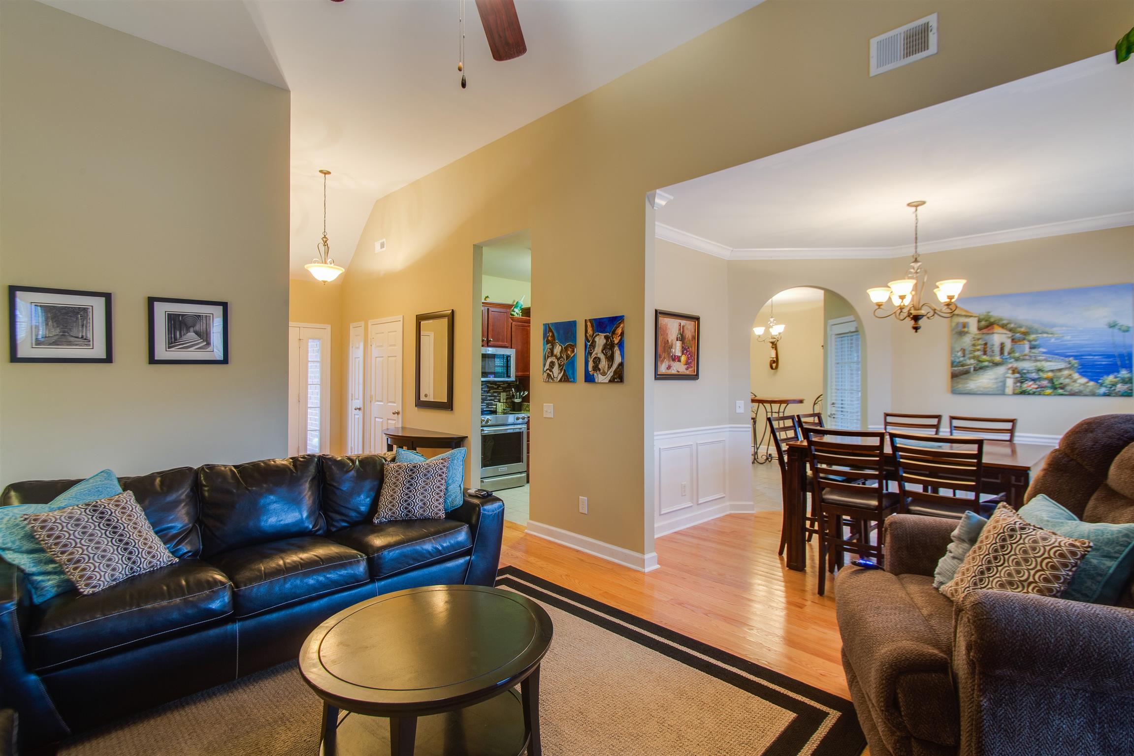 406 Reagan Road Mount Juliet, TN 37122 - Photo 6 of 23 Living room flows into bright dining room area