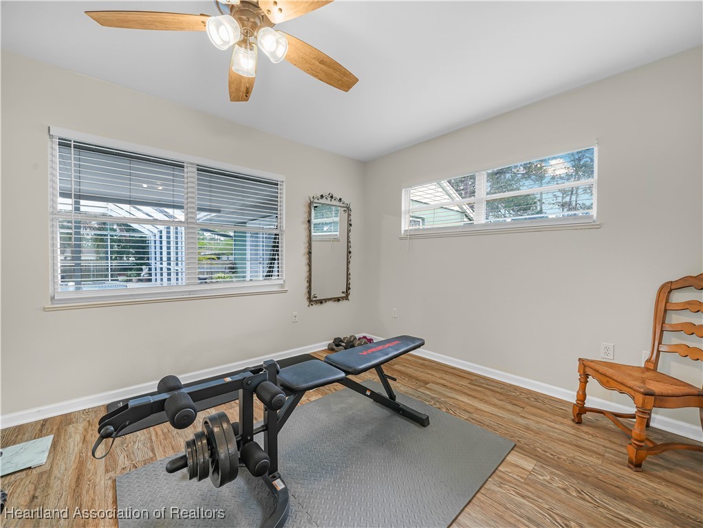 5342 Lime Road Sebring, FL 33875 - Photo 19 of 47 GYM OFF PRIMARY BEDROOM