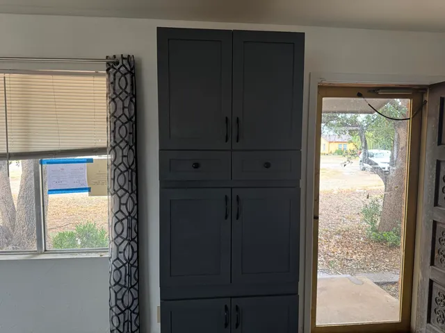 a view of walk in closet