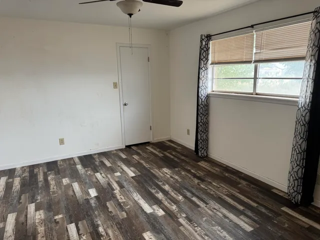 a view of wooden floor