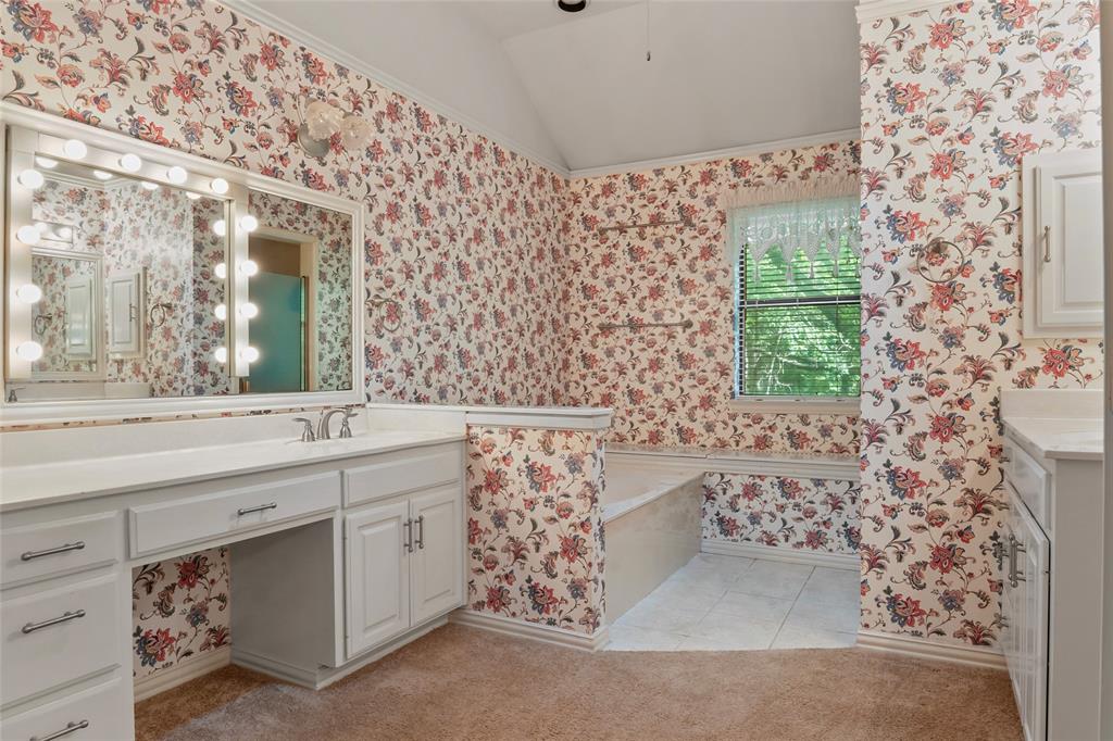 3650 Mt Zion Road Midlothian, TX 76065 - Photo 14 of 38 Large primary bathroom with his and her vanities.