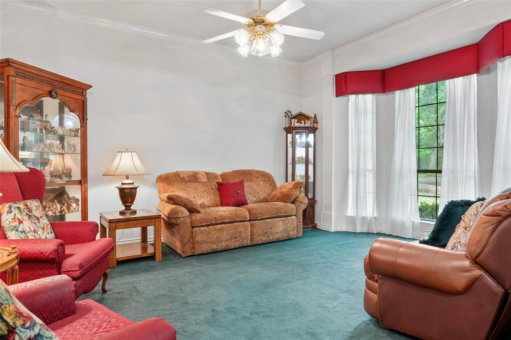 3650 Mt Zion Road Midlothian, TX 76065 - Photo 6 of 38 LARGE living room is approximately 14x18 feet and can be updated to game room, study, etc. The possibilities are endless.