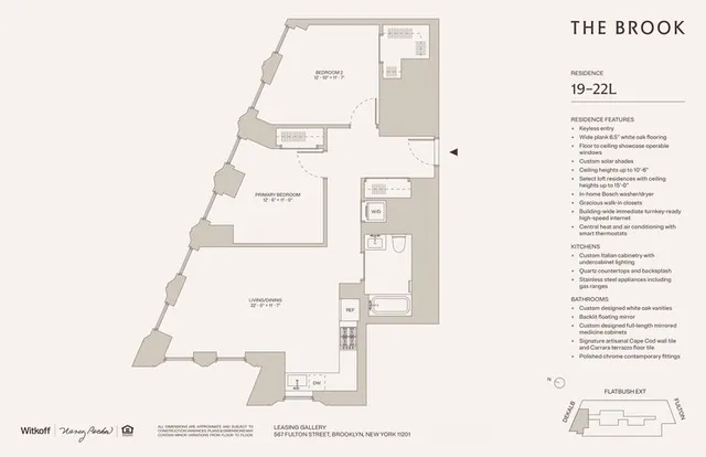 $7,865 | 567 Fulton Street, Unit 22L | Downtown Brooklyn