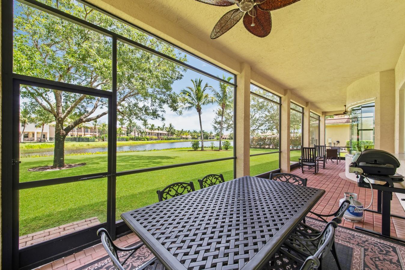 10782 Sunset Ridge Circle Boynton Beach, FL 33473 - Photo 52 of 95 Screen Enclosed Patio