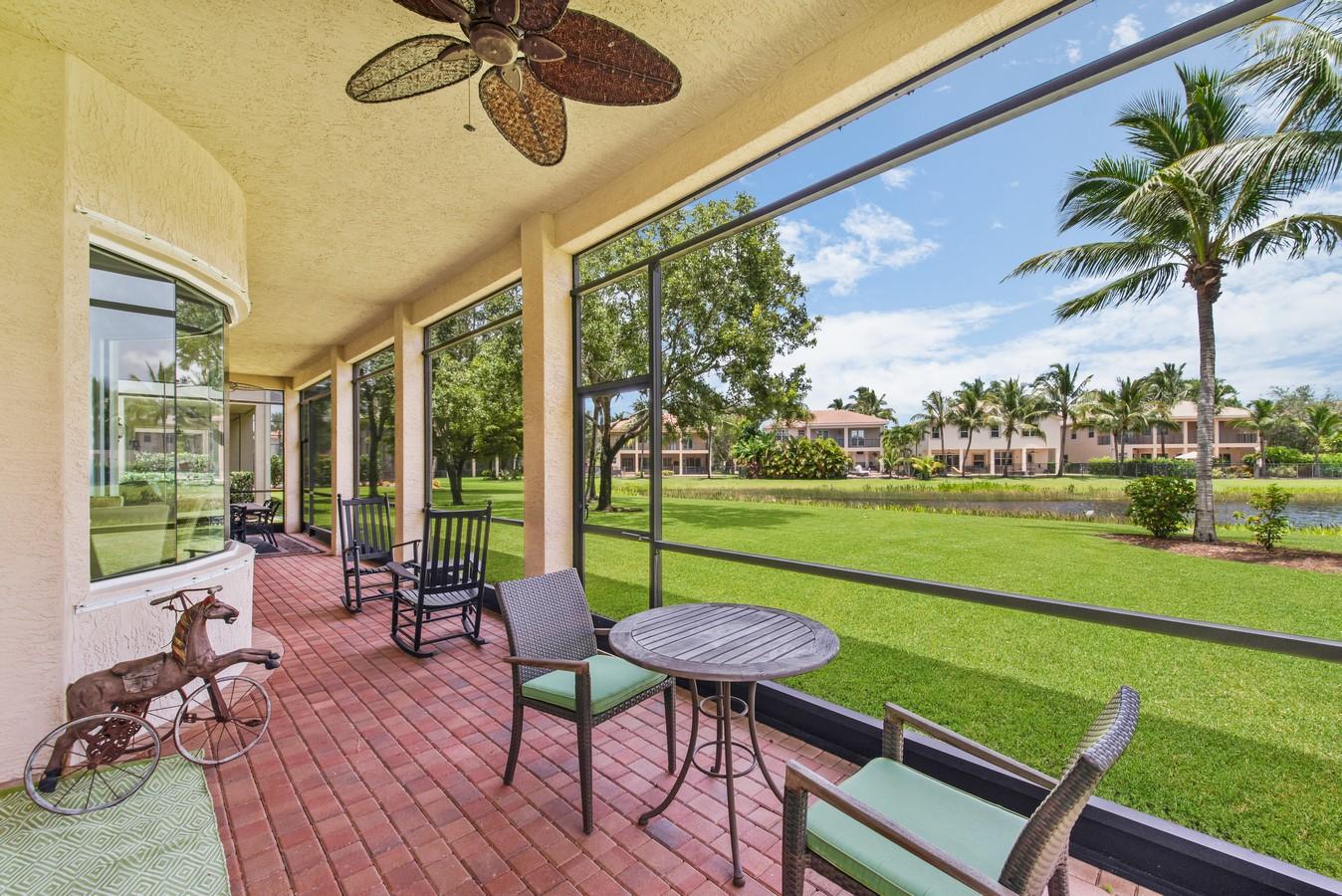 10782 Sunset Ridge Circle Boynton Beach, FL 33473 - Photo 54 of 95 Screen Enclosed Patio