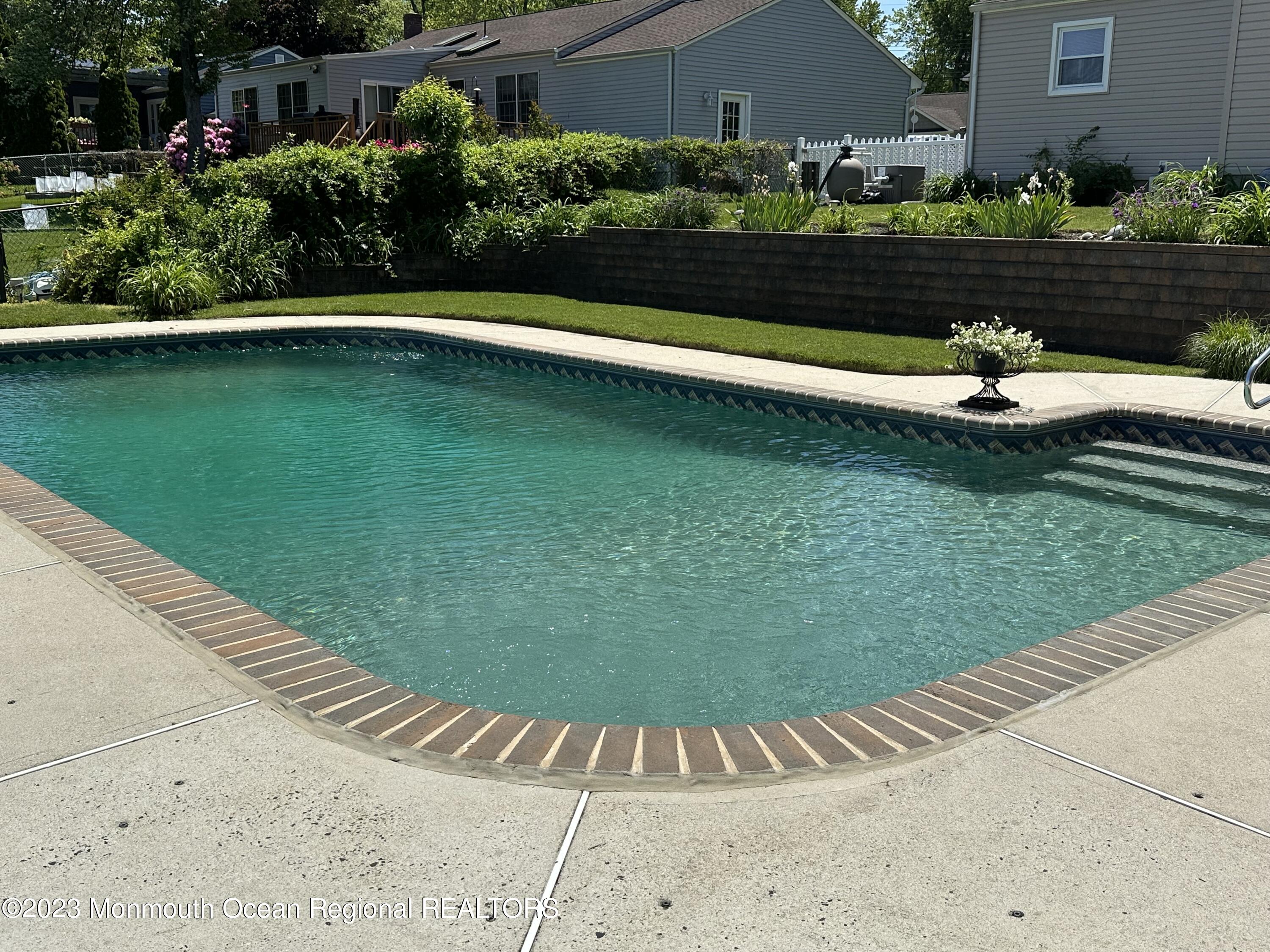 283 Edgemoor Road Belford, NJ 07718 - Photo 25 of 32 Inground heated pool