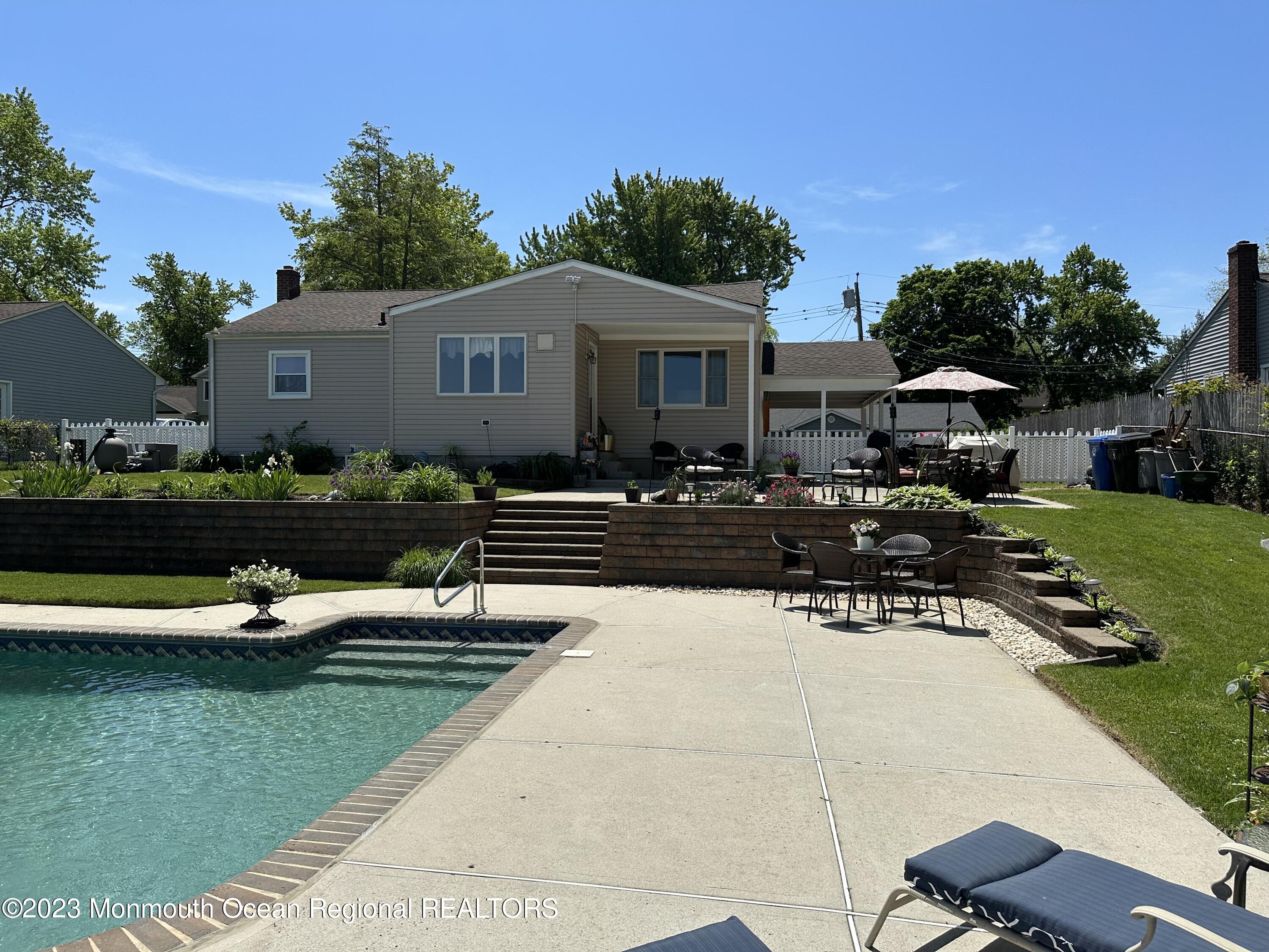 283 Edgemoor Road Belford, NJ 07718 - Photo 26 of 32 Backyard towards home2