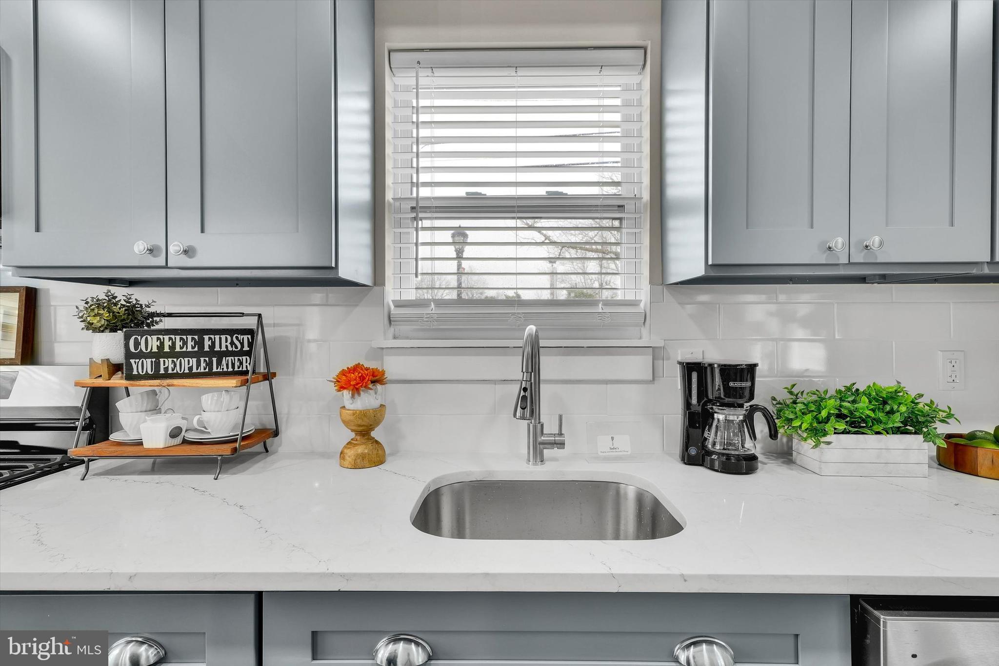 330 Hazel Avenue Delanco, NJ 08075 - Photo 19 of 54 a kitchen with sink and cabinets
