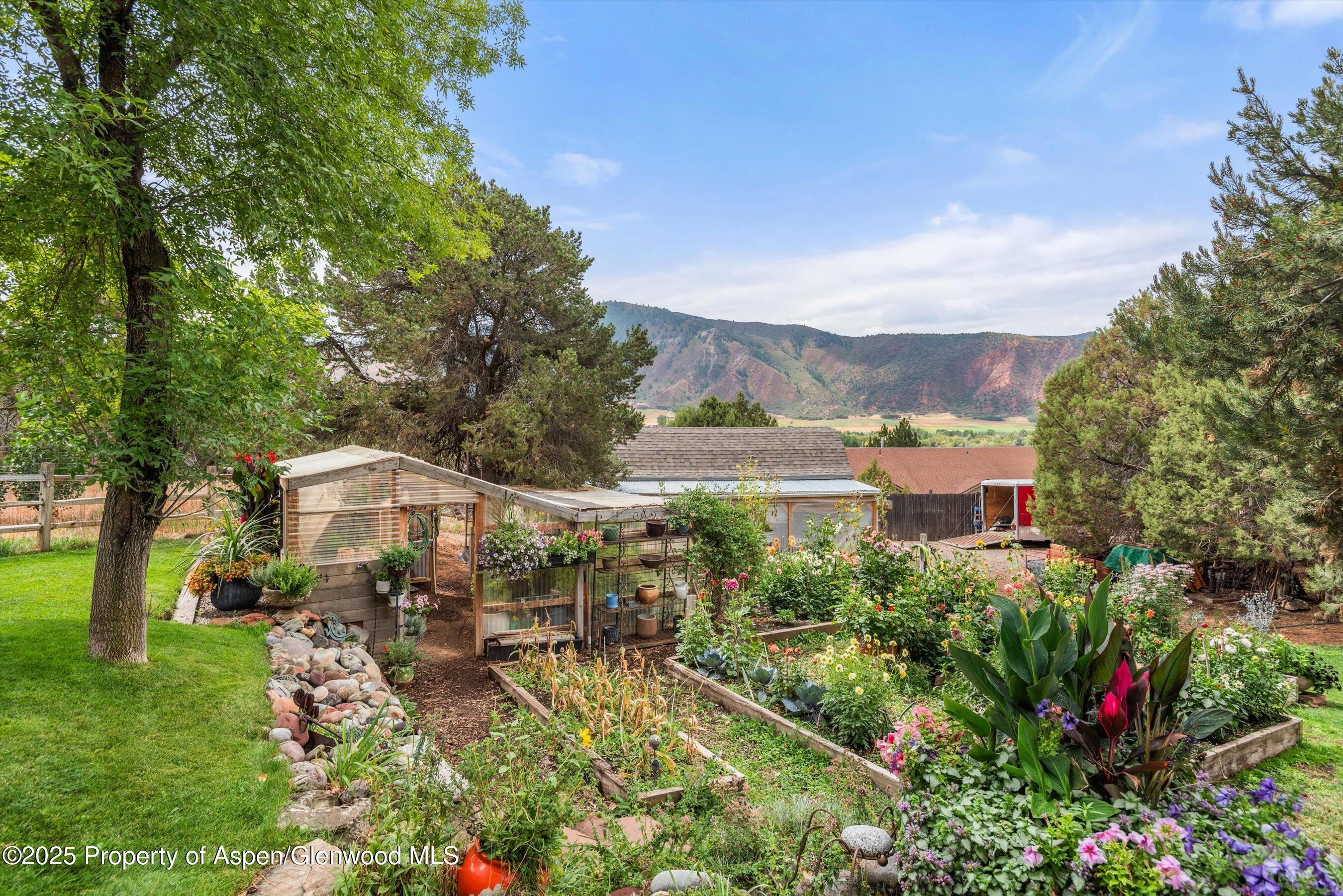 162 Original Road Basalt, CO 81621 - Photo 51 of 57 Garden and Greenhouse