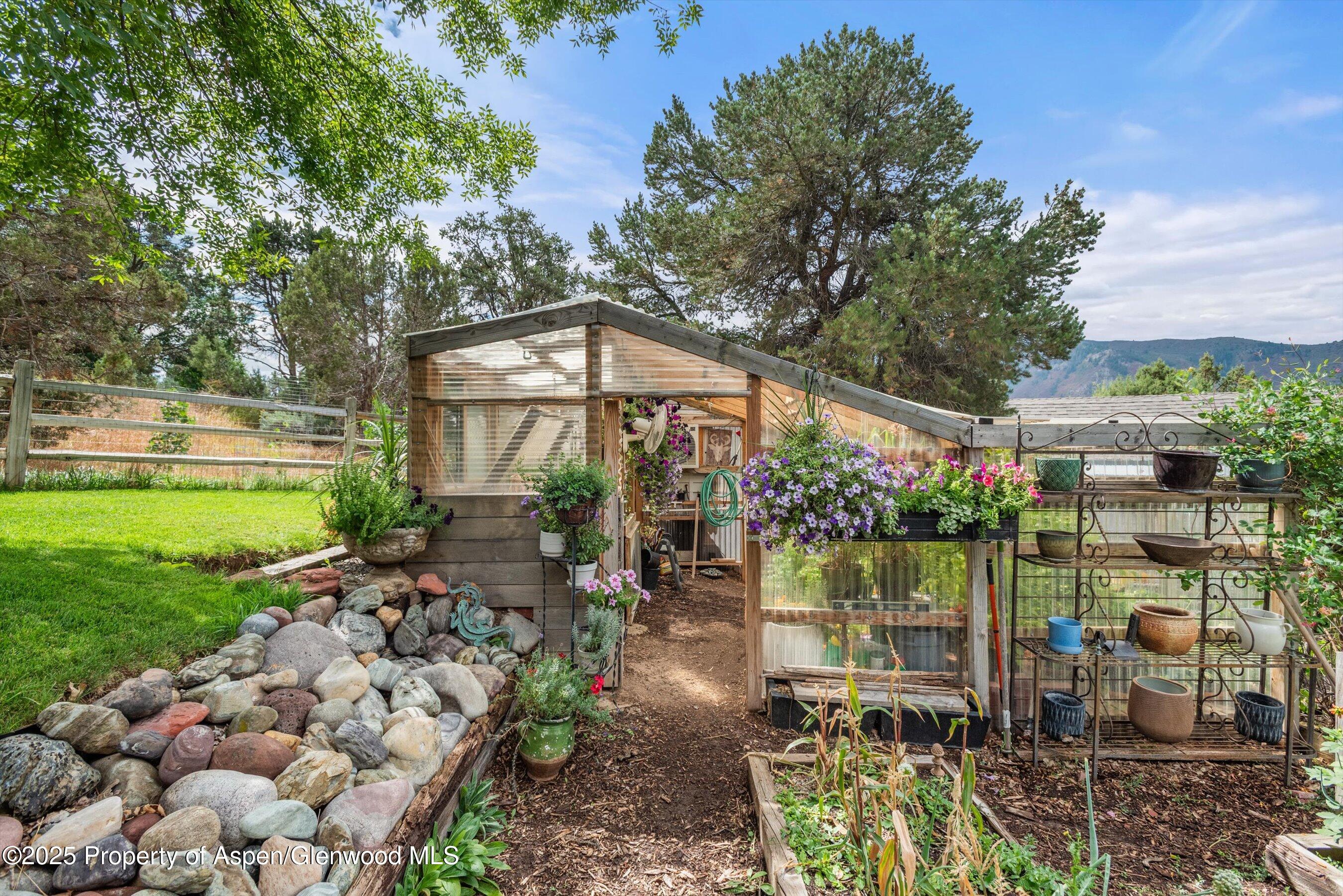 162 Original Road Basalt, CO 81621 - Photo 53 of 57 Garden and Greenhouse