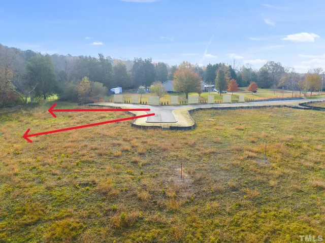 a view of a lake with houses