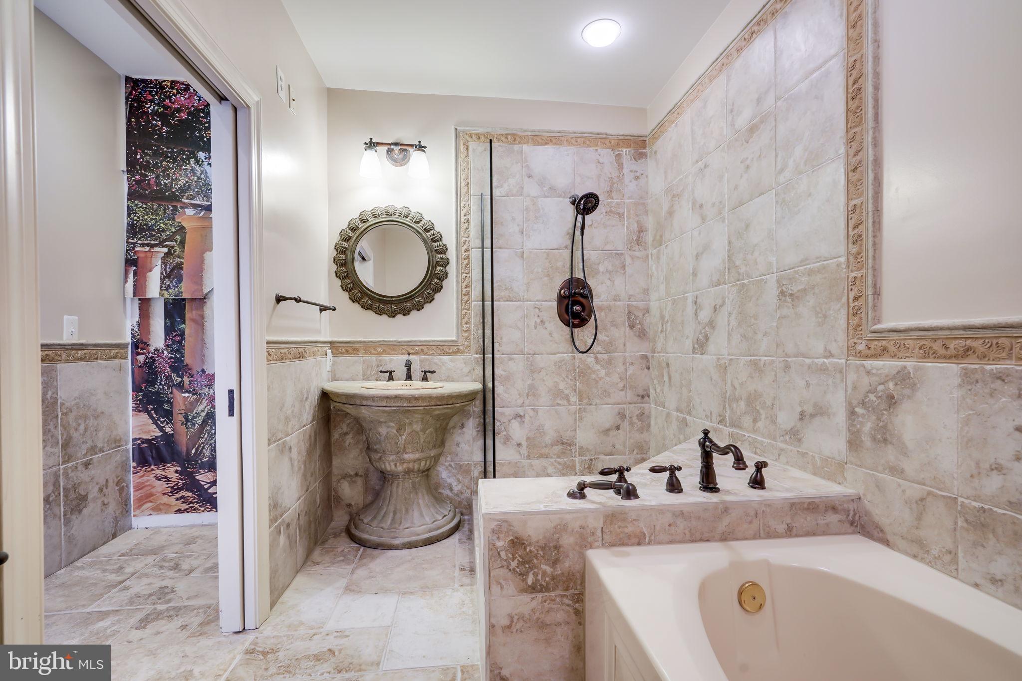 1607 South Arlington Ridge Road Arlington, VA 22202 - Photo 31 of 80 Full Bath Main Level off Pool Room