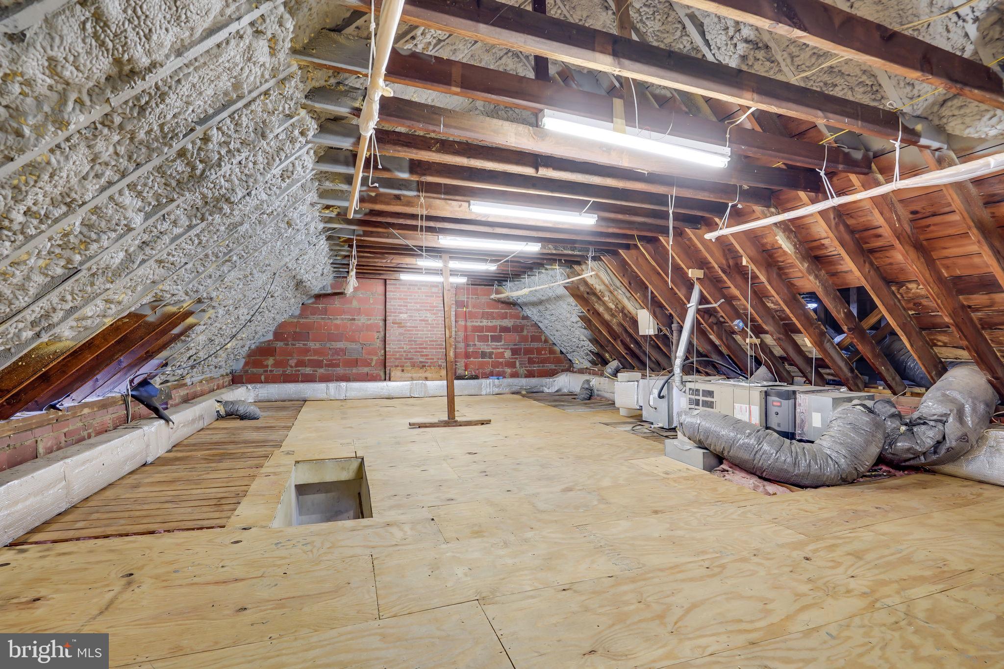 1607 South Arlington Ridge Road Arlington, VA 22202 - Photo 58 of 80 Impressive floored Attic with stair access