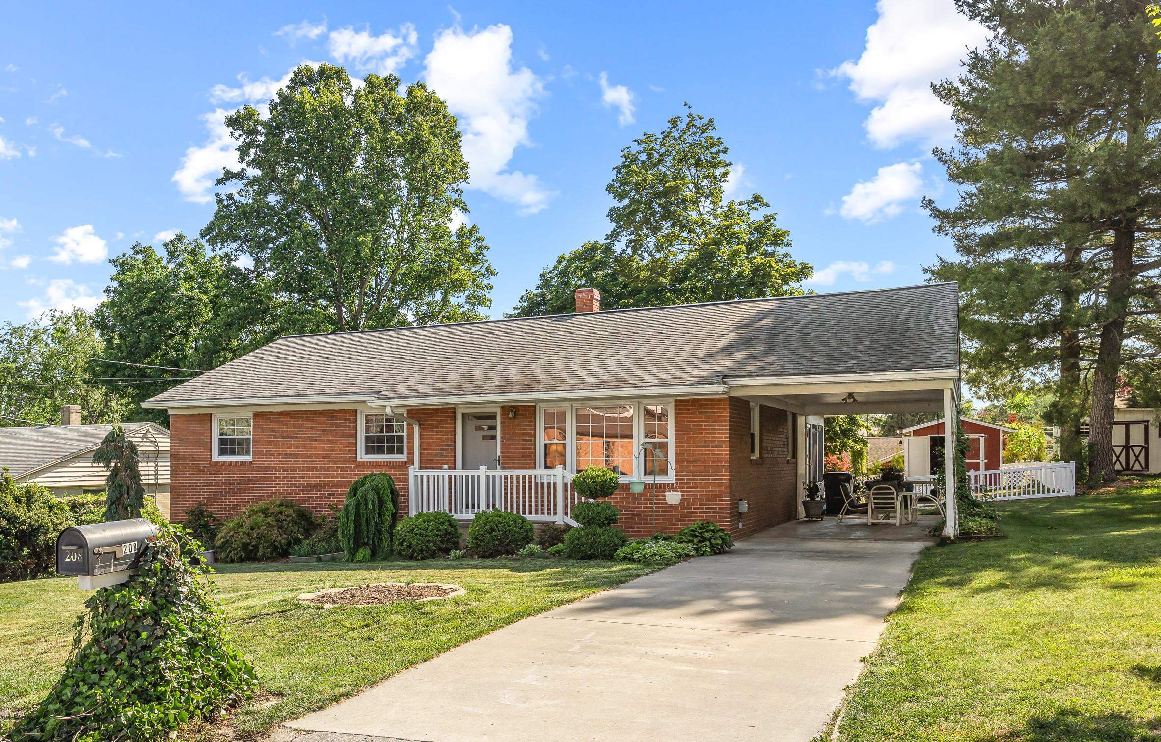 208 Tuxedo Road Staunton, VA 24401 - Photo 1 of 46 front view of a house with a yard