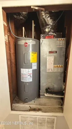 a view of water heater