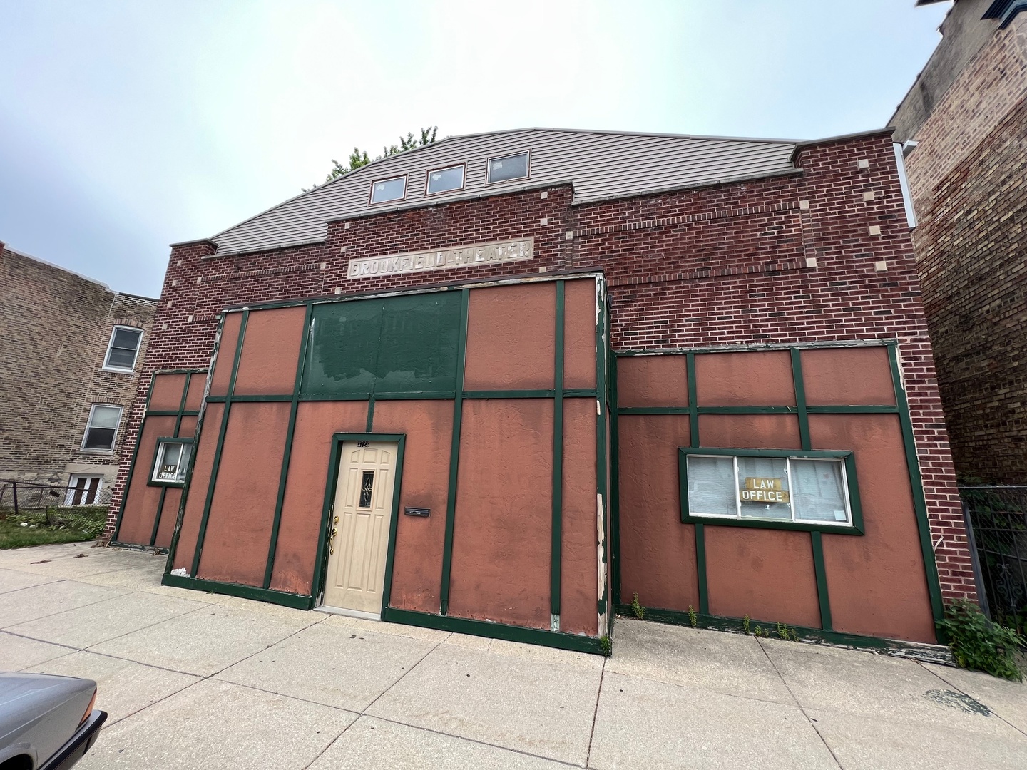 a view of a door of the house
