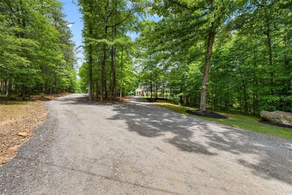 128 Byrom Road Senoia, GA 30276 - Photo 76 of 83 a view of a road with trees in the background