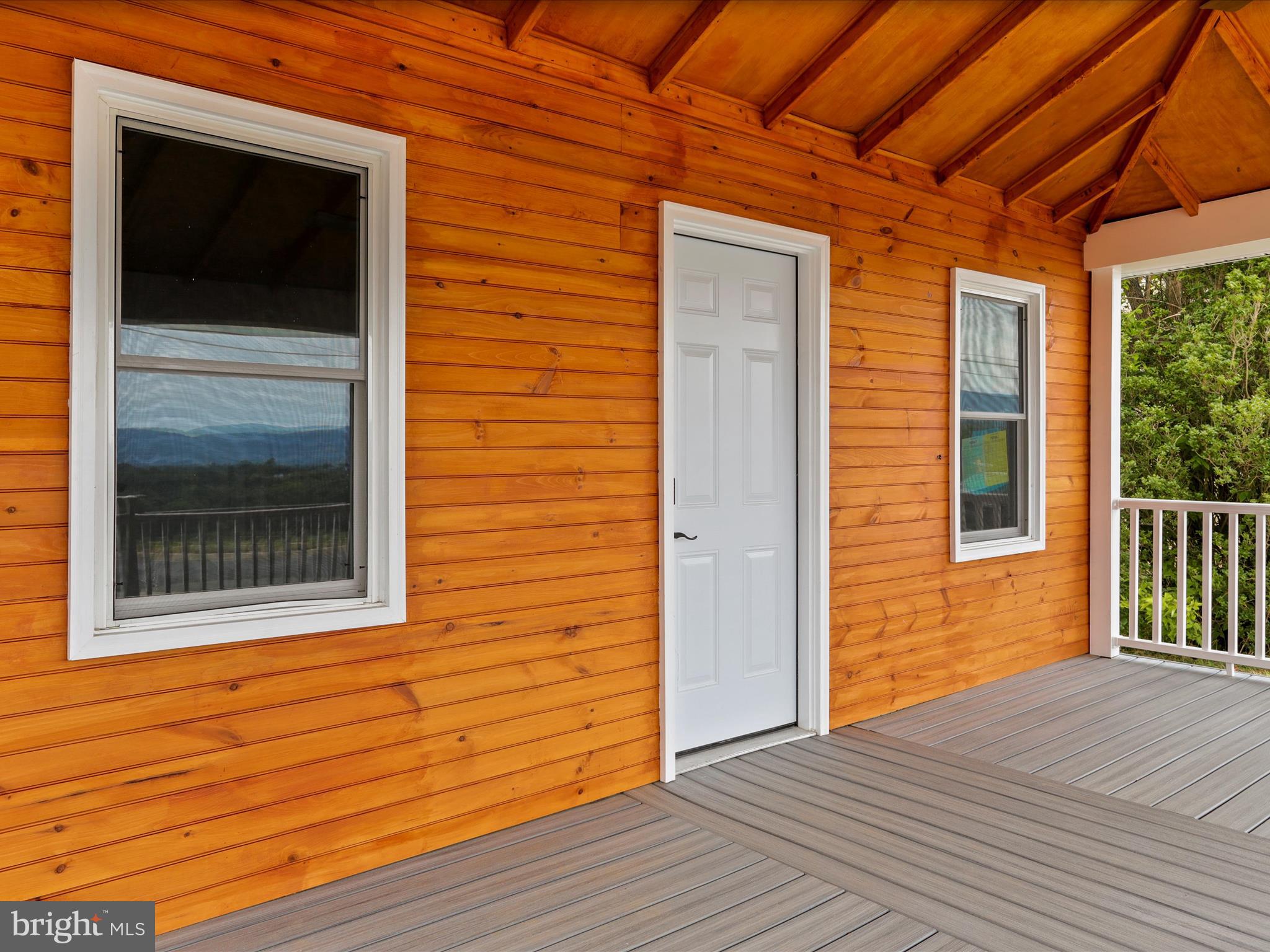 66 West Strasburg Road Front Royal, VA 22630 - Photo 34 of 35 accent wall on covered patio deck