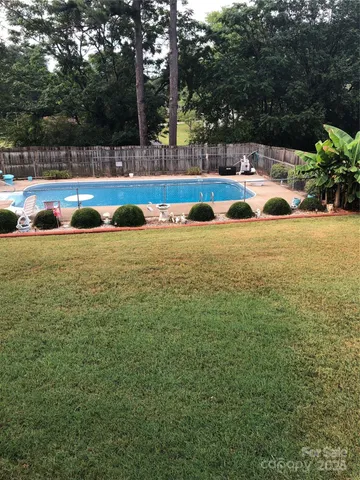a view of swimming pool and lake view