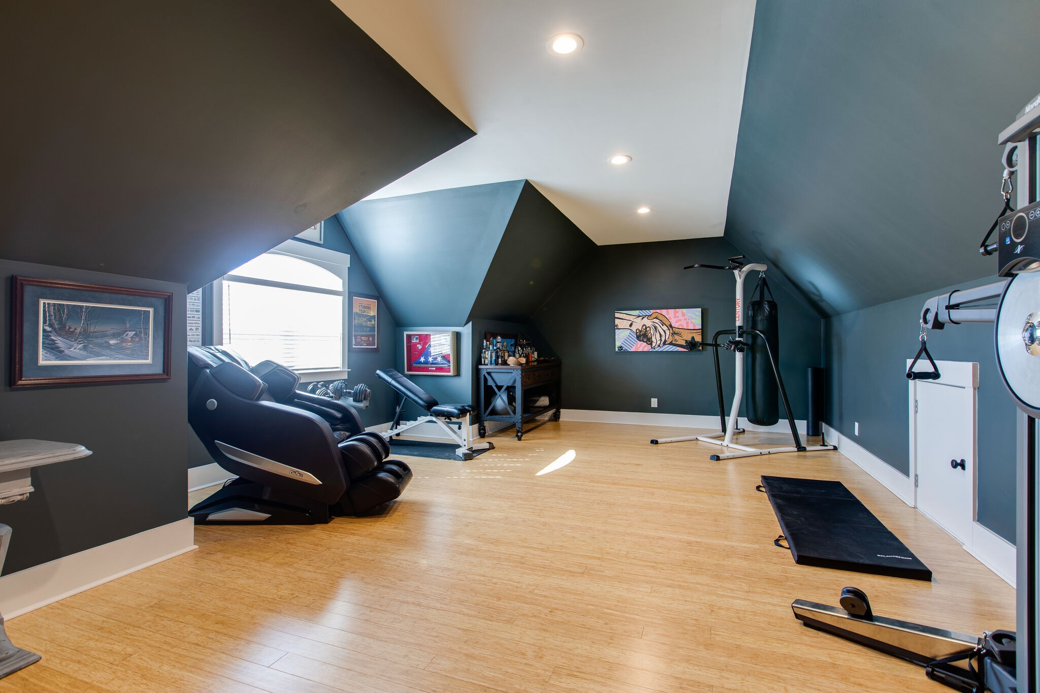 1387 Camp Ravine Road Burns, TN 37029 - Photo 28 of 49 a room with furniture and a flat screen tv