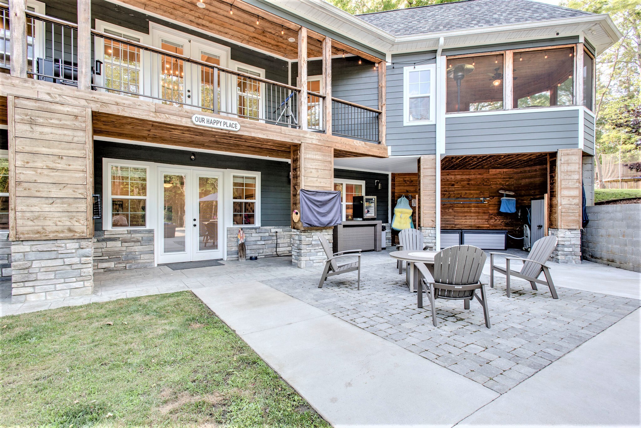 1387 Camp Ravine Road Burns, TN 37029 - Photo 39 of 49 a view of a house with backyard porch and sitting area