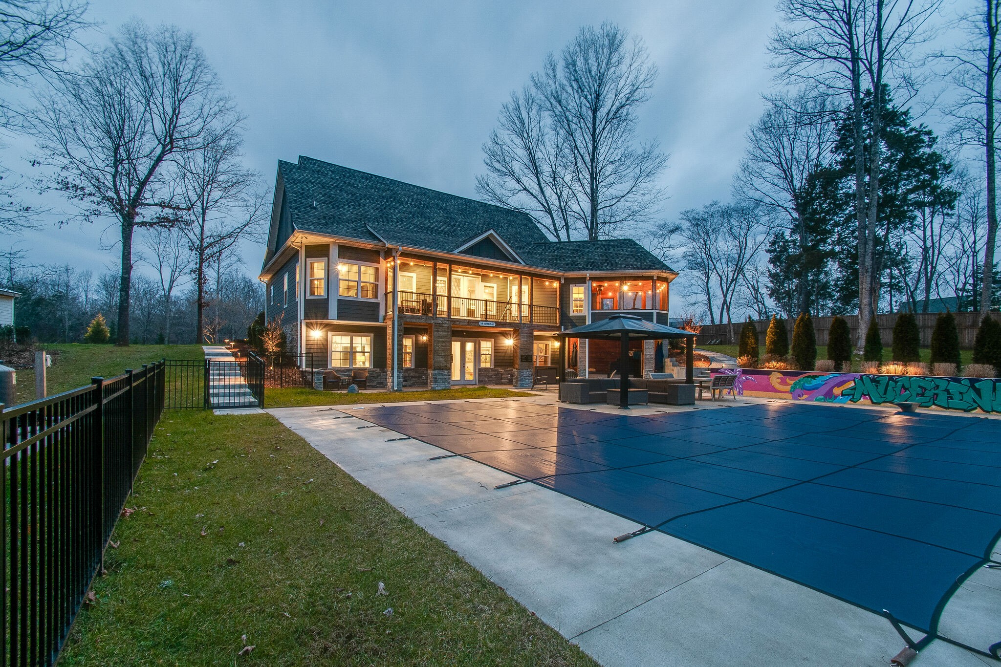1387 Camp Ravine Road Burns, TN 37029 - Photo 41 of 49 a view of swimming pool with a yard