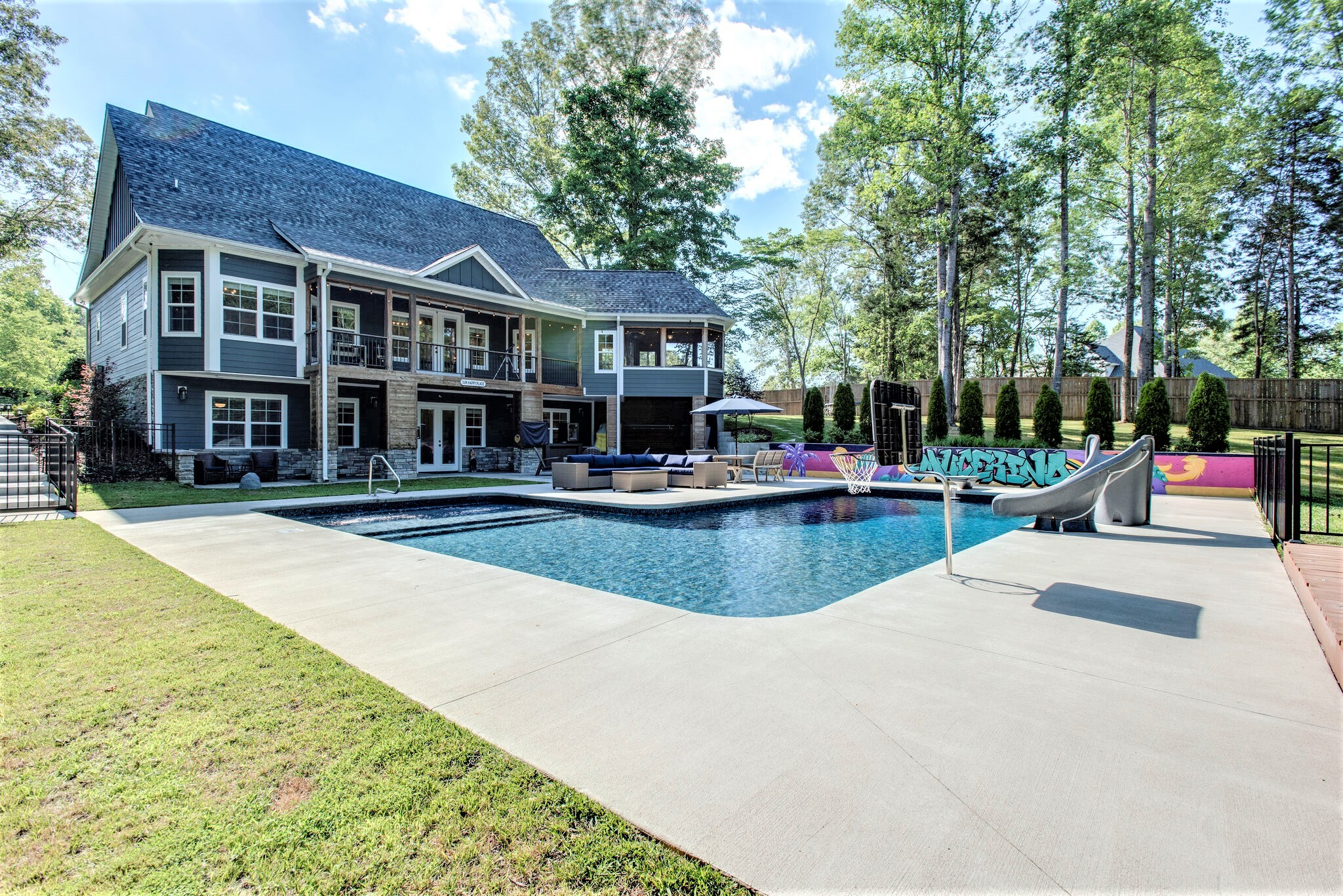1387 Camp Ravine Road Burns, TN 37029 - Photo 9 of 49 a view of pool with outdoor seating