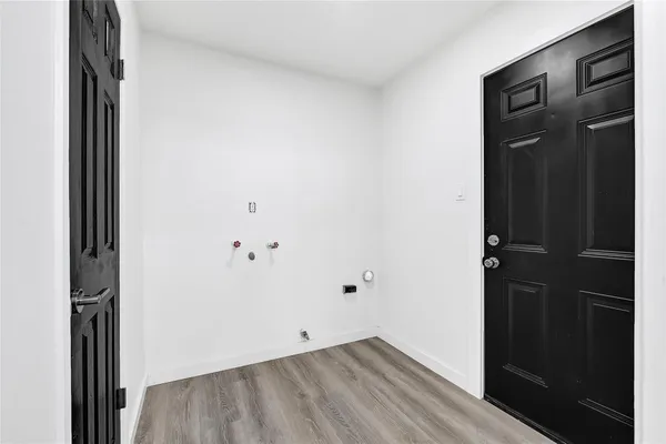 wooden floor in a gallery