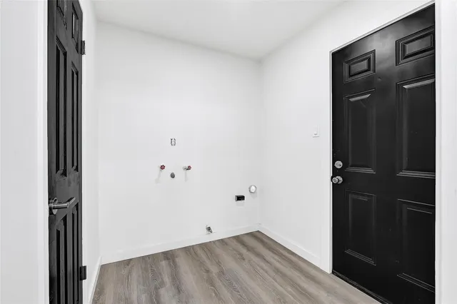 wooden floor in a gallery