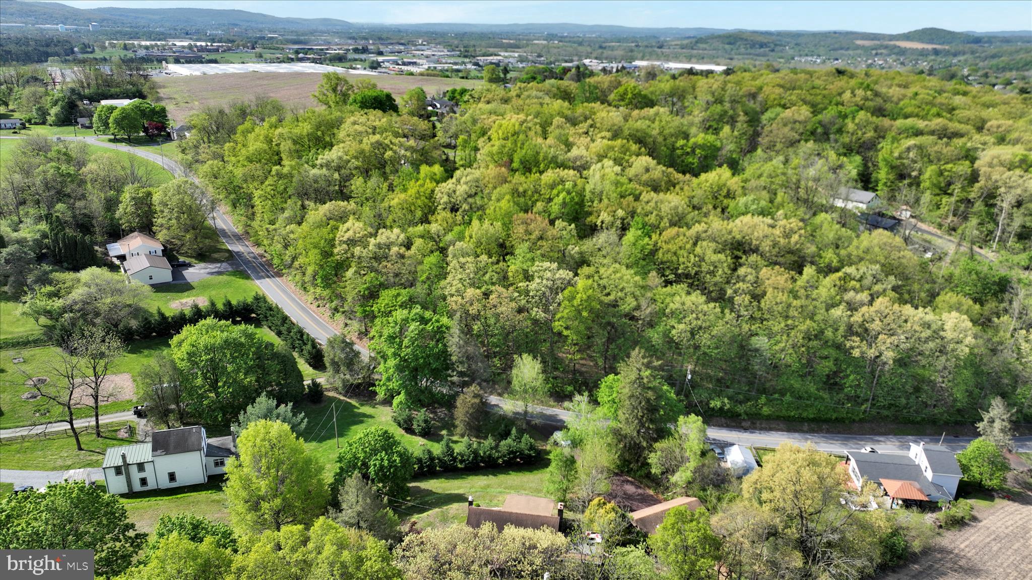 85 Gernants Church Road Leesport, PA 19533 - Photo 38 of 43 an aerial view of a houses with outdoor space and trees