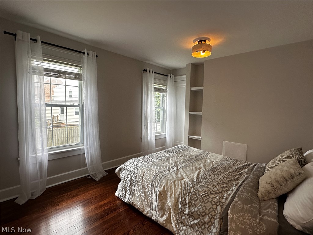 2255 Edgerton Road University Heights, OH 44118 - Photo 23 of 33 Bedroom with multiple windows and dark hardwood / wood-style flooring