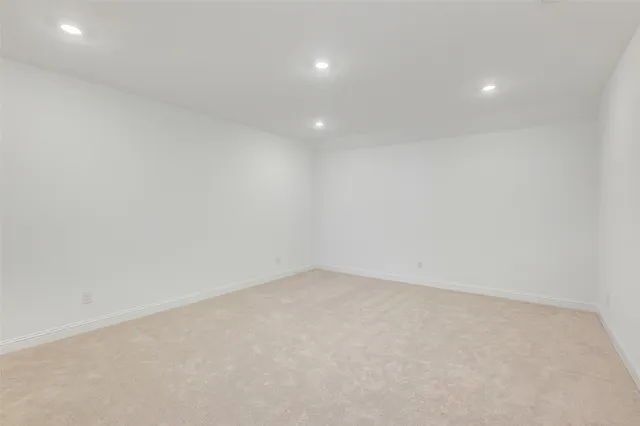 a view of empty room
