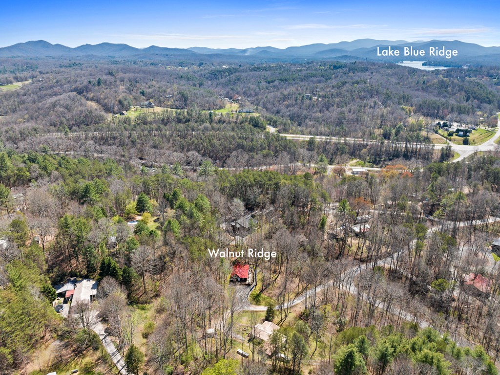 941 Hidden Valley Drive Morganton, GA 30560 - Photo 32 of 35 an aerial view of residential house and outdoor space