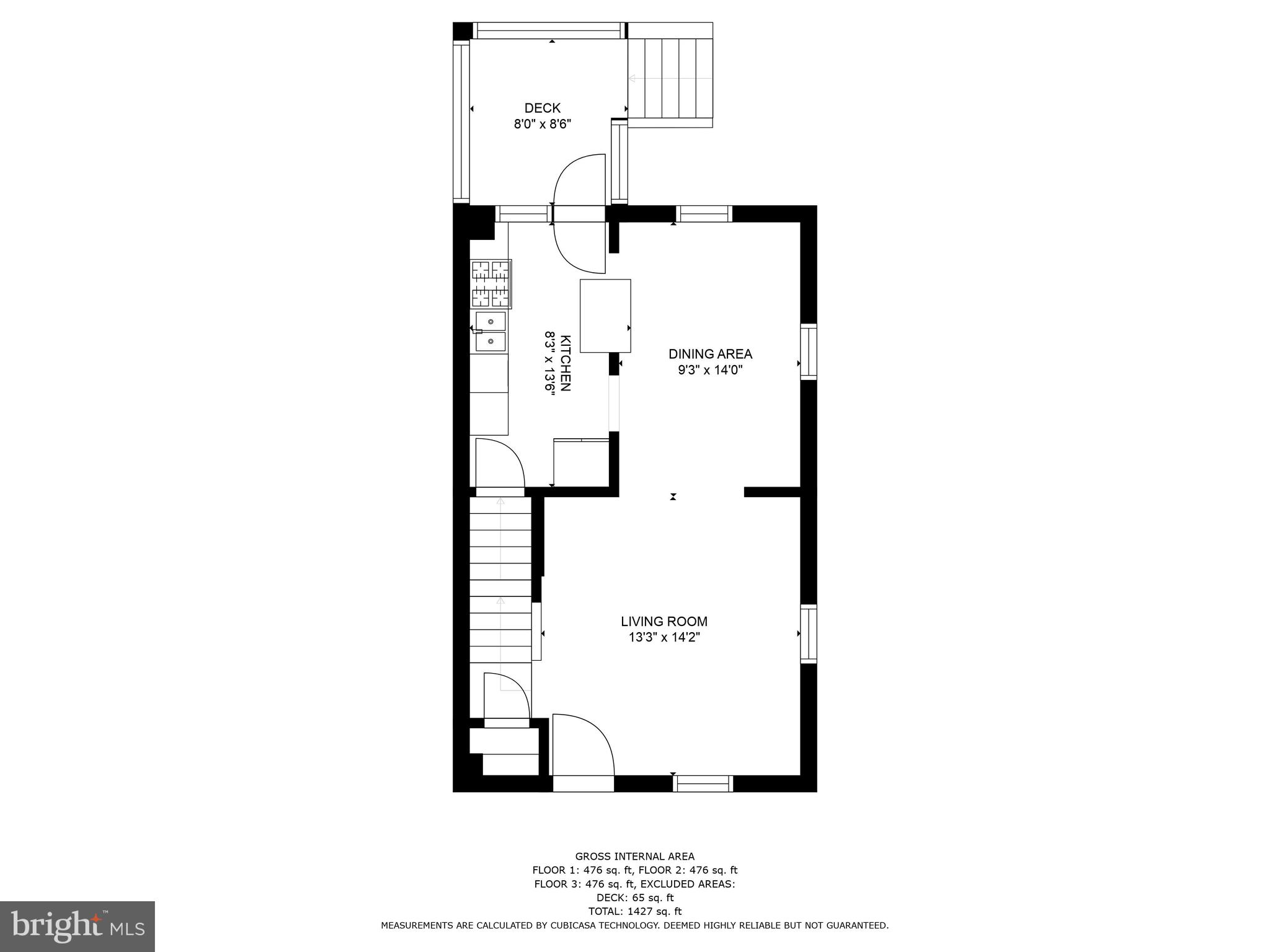 5617 McClean Boulevard Baltimore, MD 21214 - Photo 37 of 43 Floor Plan - Main Level
