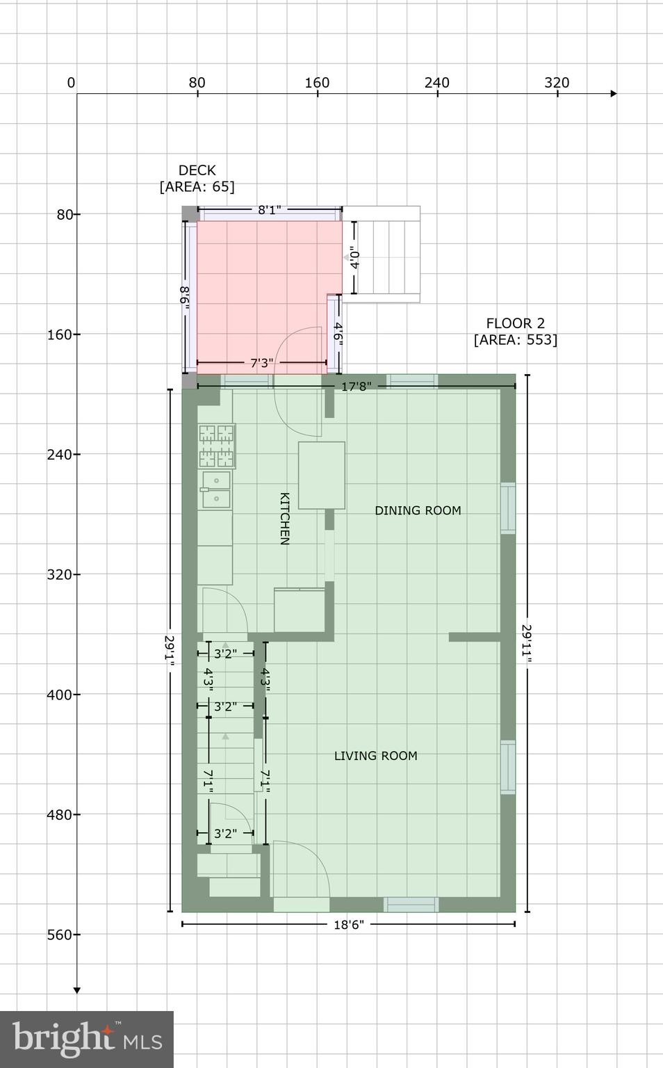 5617 McClean Boulevard Baltimore, MD 21214 - Photo 38 of 43 Floor Plan - Main Level