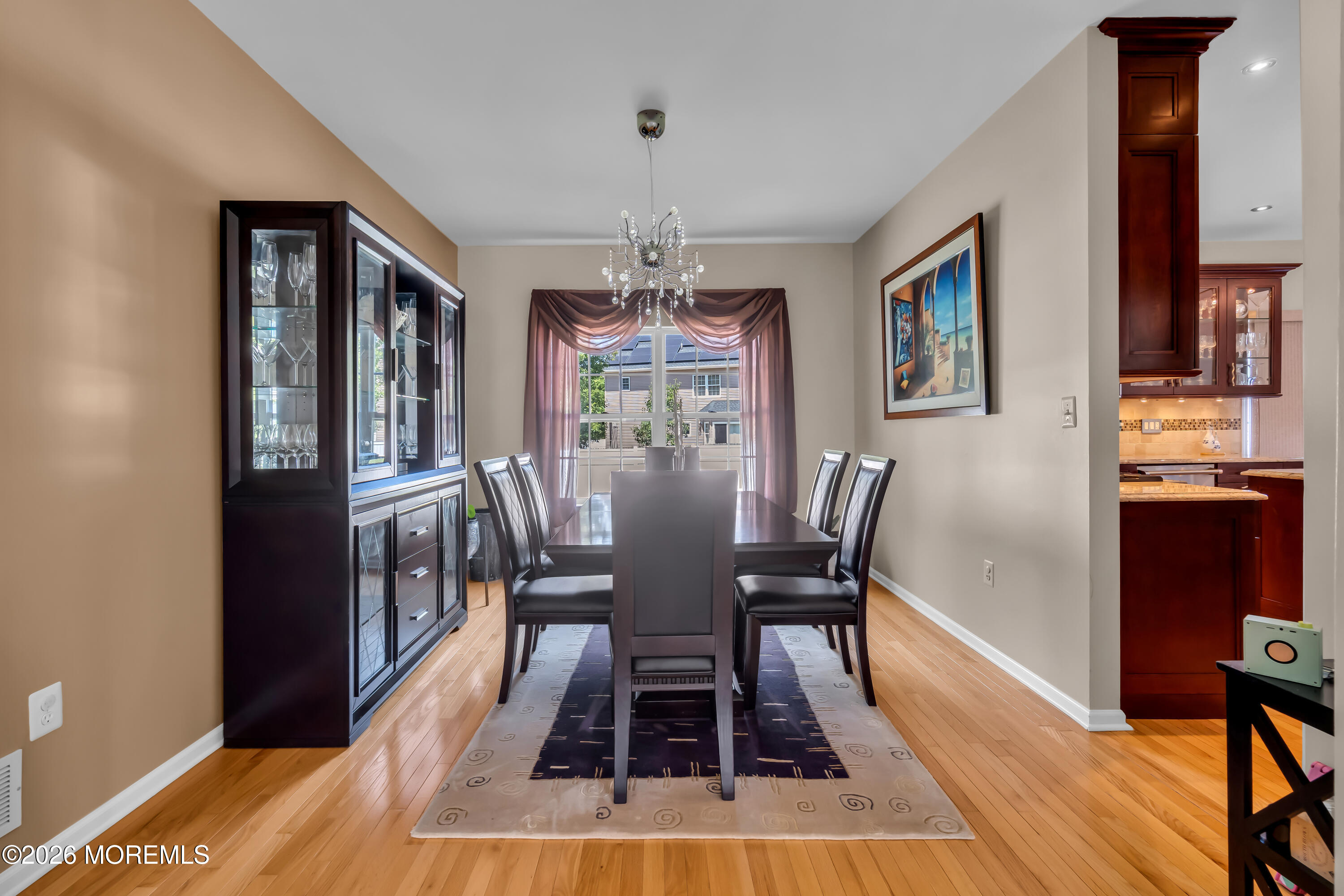 10 Beacon Place Old Bridge, NJ 08857 - Photo 30 of 72 a view of a dining room with furniture window and wooden floor