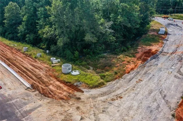 a view of a backyard of a house