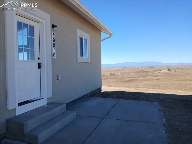 a view of an ocean and beach