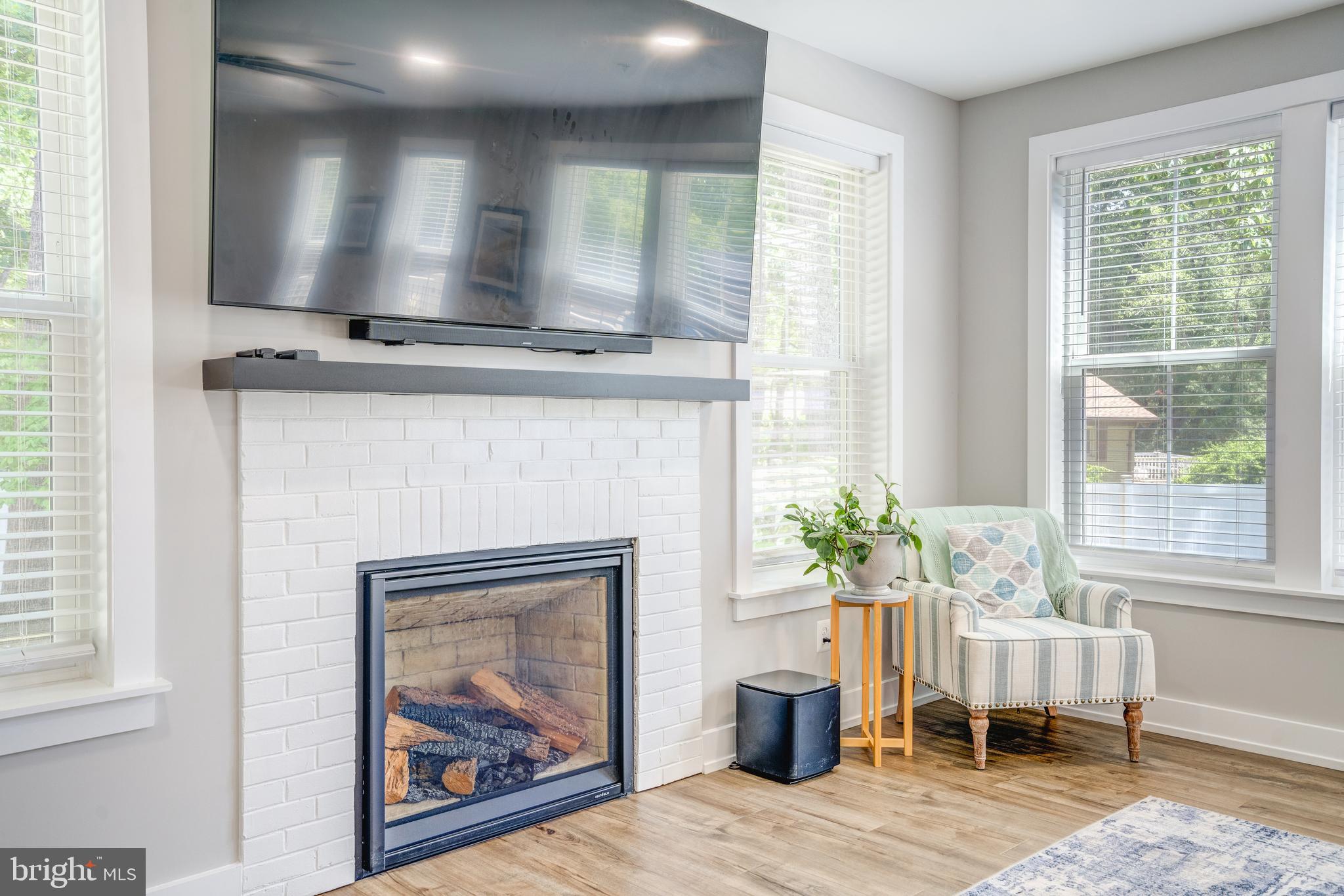 8331 Woodland Road Pasadena, MD 21122 - Photo 61 of 63 Open Floor Plan with Fireplace