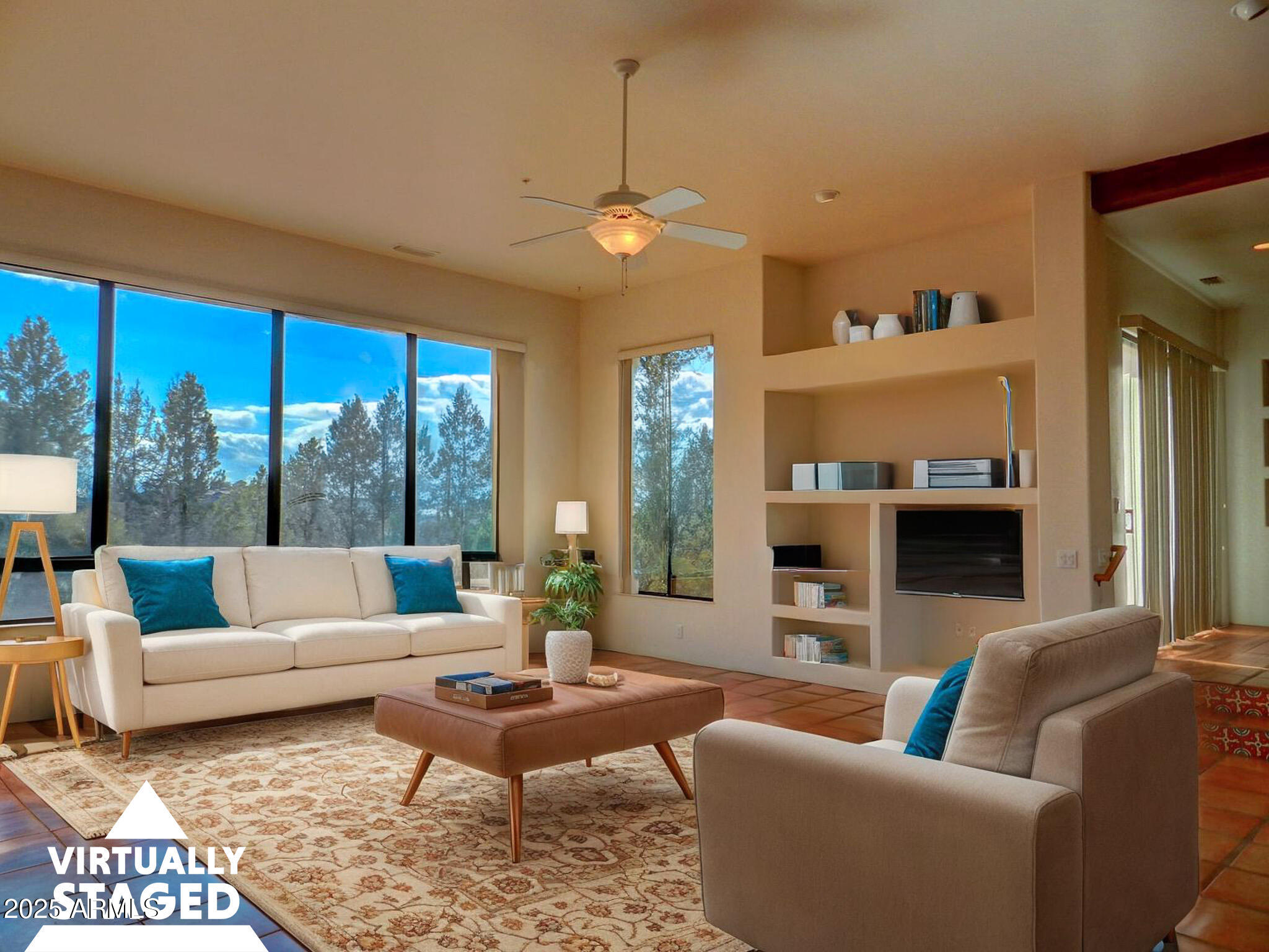 100 Paisano Road Sedona, AZ 86336 - Photo 27 of 87 living room staged