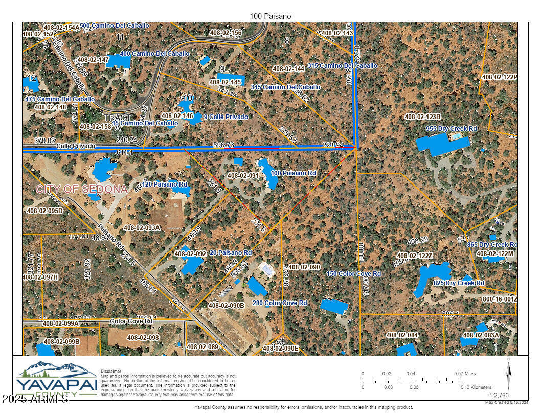 100 Paisano Road Sedona, AZ 86336 - Photo 86 of 87 AERIAL