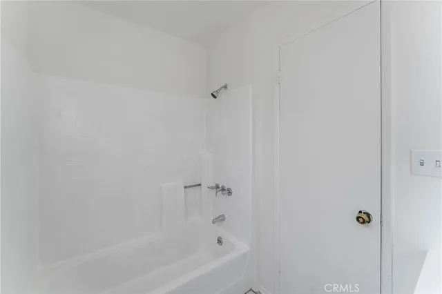 a close up of a bathtub