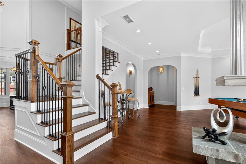 3944 Hamilton Mill Road Buford, GA 30519 - Photo 28 of 55 a view of entryway and hall with wooden floor