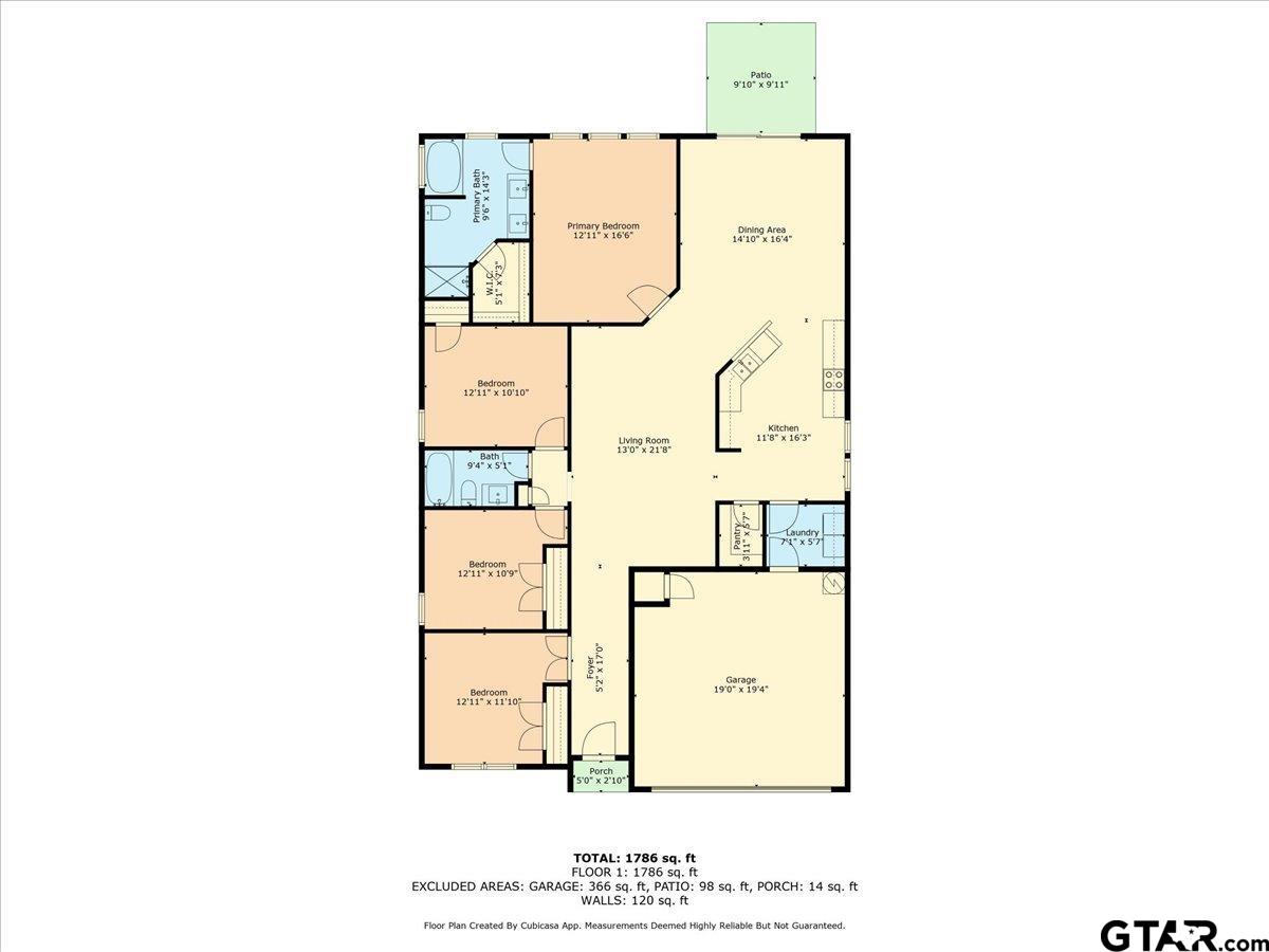 205 Freedom Trail Forney, TX 75126 - Photo 41 of 41 a picture of a floor plan