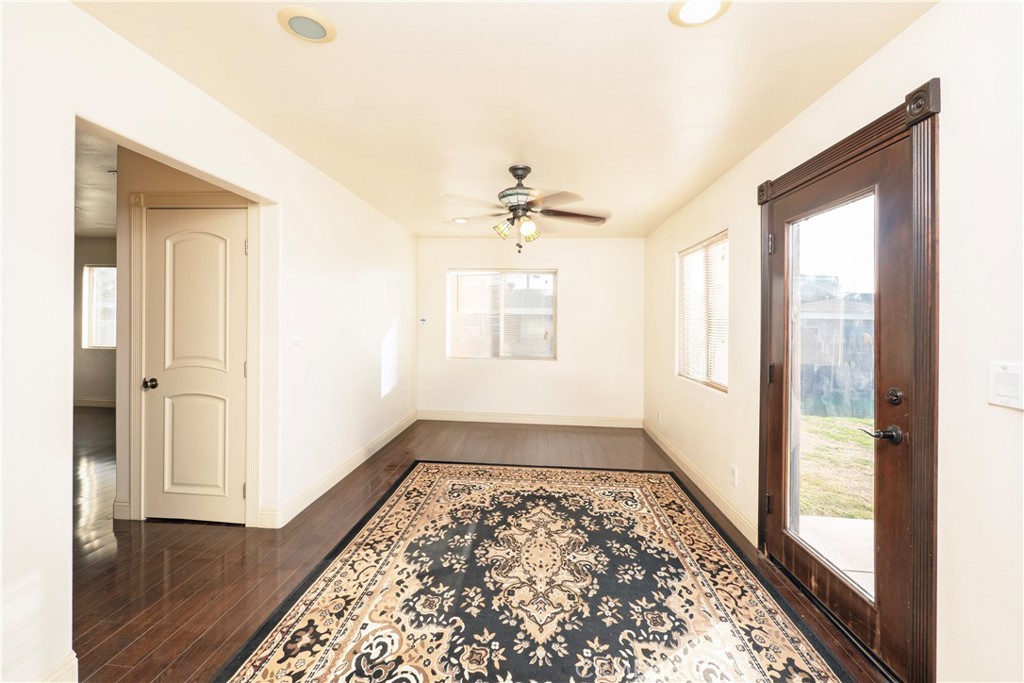 4459 Merced Avenue Baldwin Park, CA 91706 - Photo 19 of 40 wooden floor in an empty room with a window