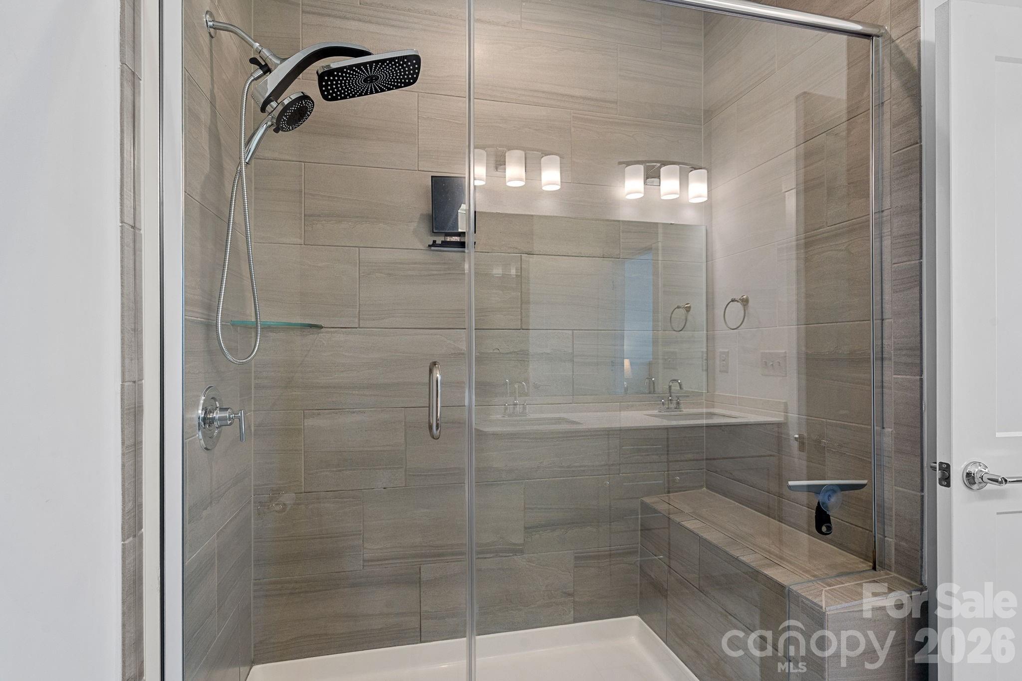 4012 Capital Ridge Charlotte, NC 28205 - Photo 17 of 28 a bathroom with a shower